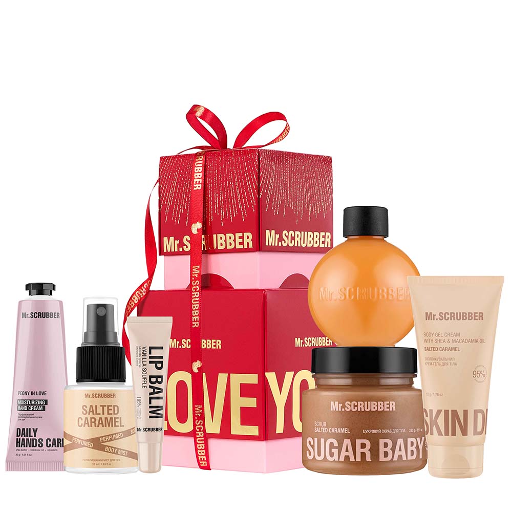 Подарунковий набір Salted Caramel Season Mr.SCRUBBER