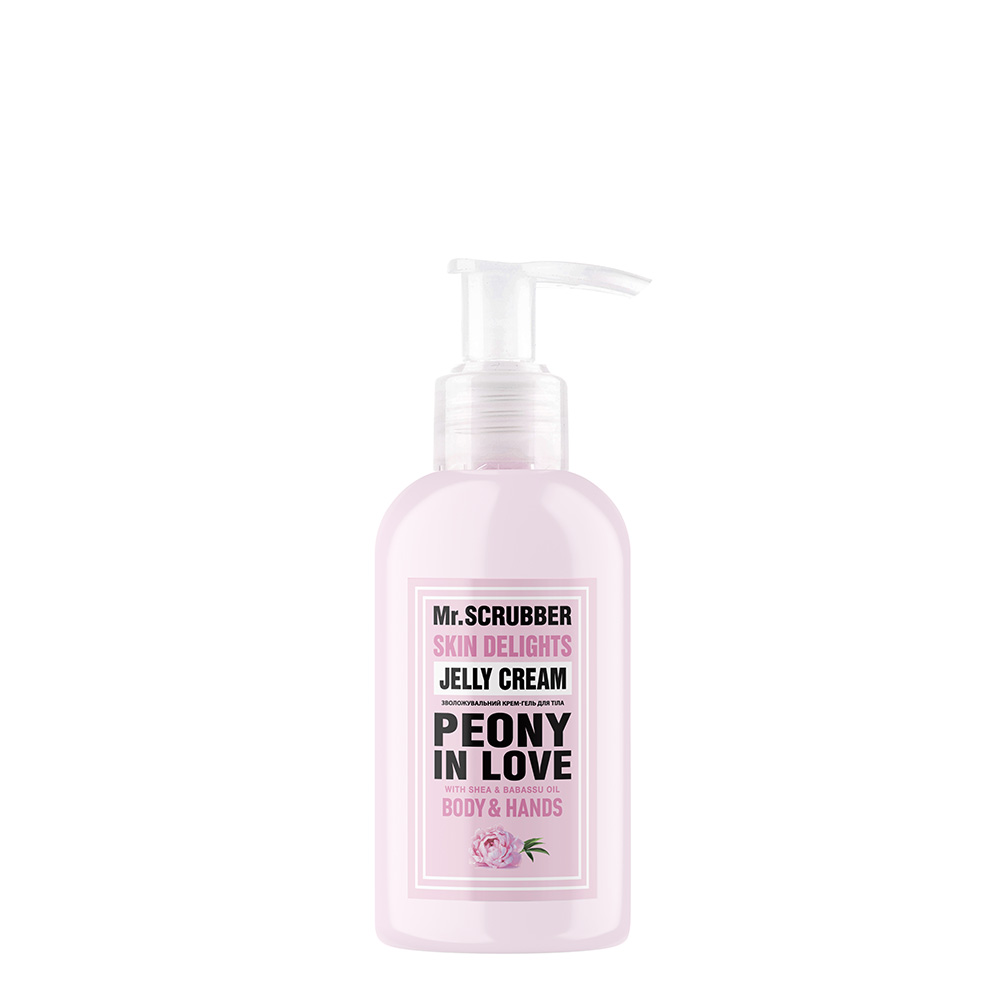 Крем-гель для тіла і рук SKIN DELIGHTS Peony in Love Mr.SCRUBBER