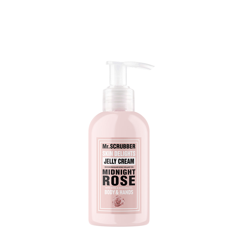 Крем-гель для тіла і рук SKIN DELIGHTS Midnight Rose Mr.SCRUBBER