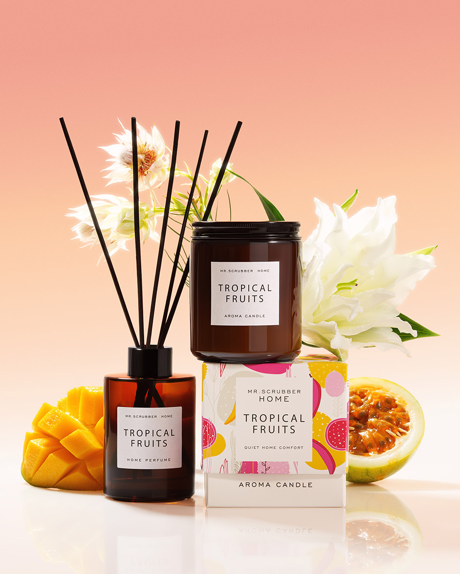 Ароматична свічка Tropical Fruits Mr.SCRUBBER