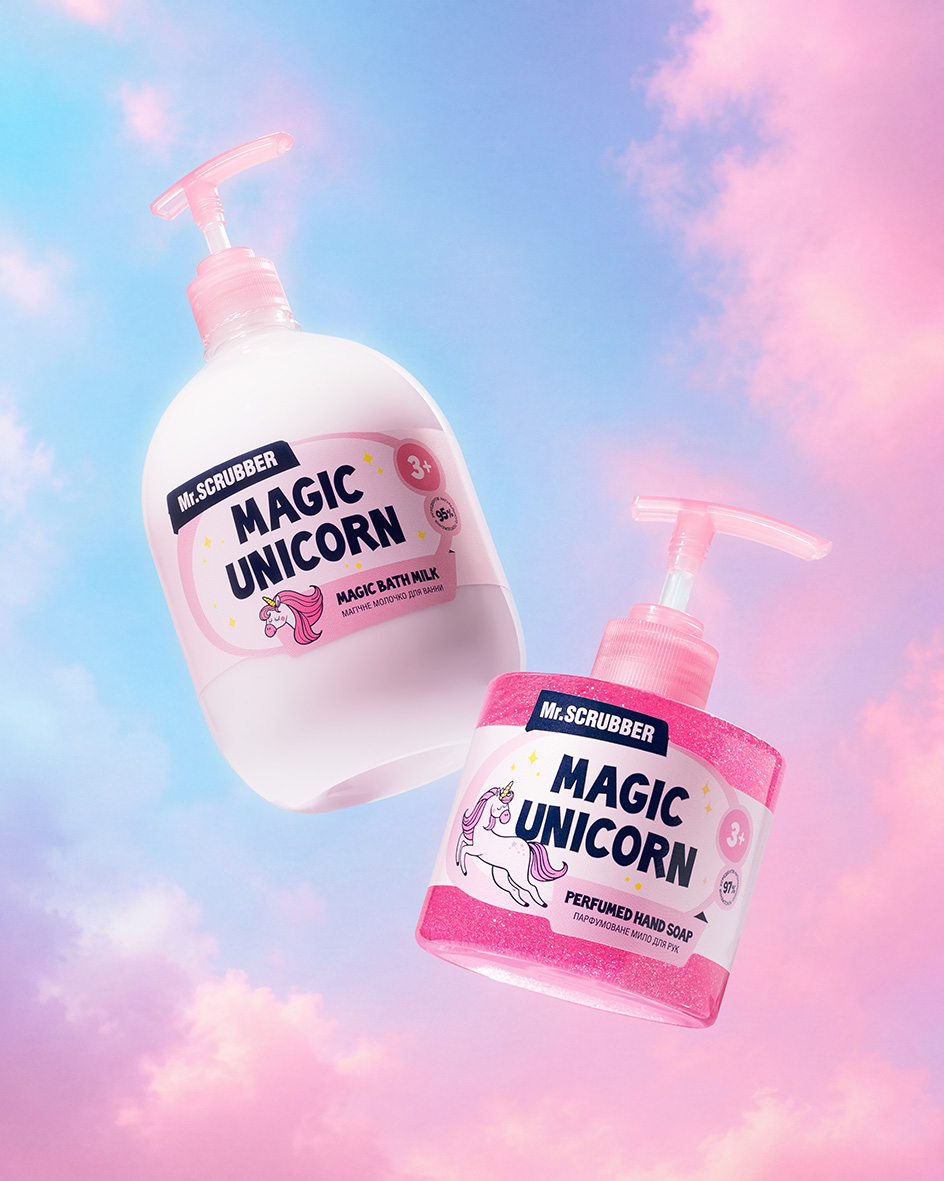 Магічне молочко для ванни MAGIC UNICORN Mr.SCRUBBER