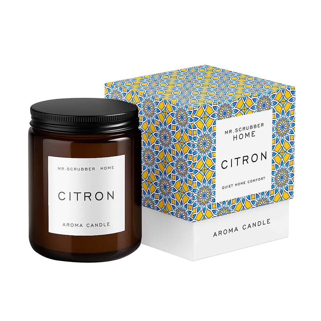 Ароматична свічка Citron Mr.SCRUBBER