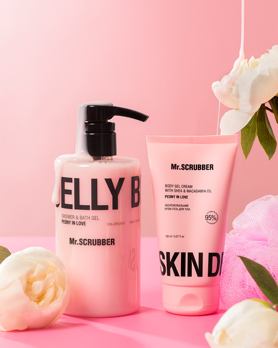 Гель для душу Jelly Bubbles Peony in Love Mr.SCRUBBER
