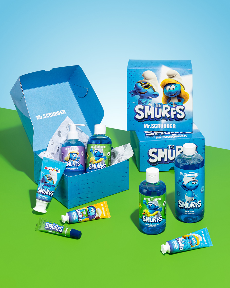 Подарунковий набір The Smurfs Mr.SCRUBBER