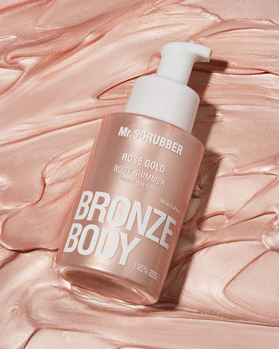 Шимер для тіла Rose Gold Bronze Body Mr.SCRUBBER