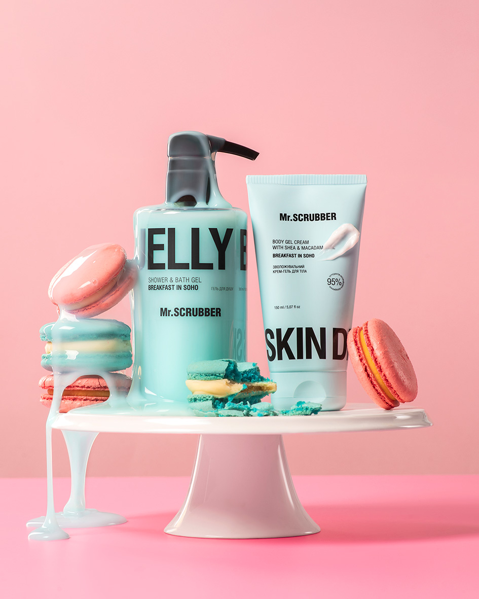 Зволожувальний крем-гель для тіла Skin Delights Breakfast in Soho Mr.SCRUBBER