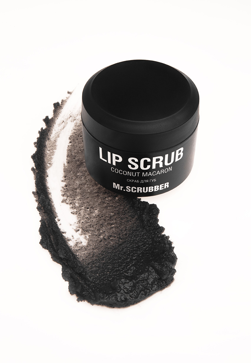Cкраб для губ Lip Scrub Coconut Macaron із ароматом кокосового макарона Mr.SCRUBBER
