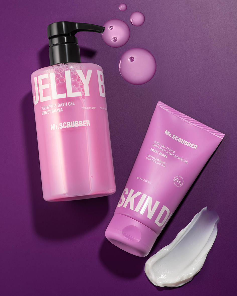 Зволожувальний крем-гель для тіла Skin Delights Sweet Guava Mr.SCRUBBER