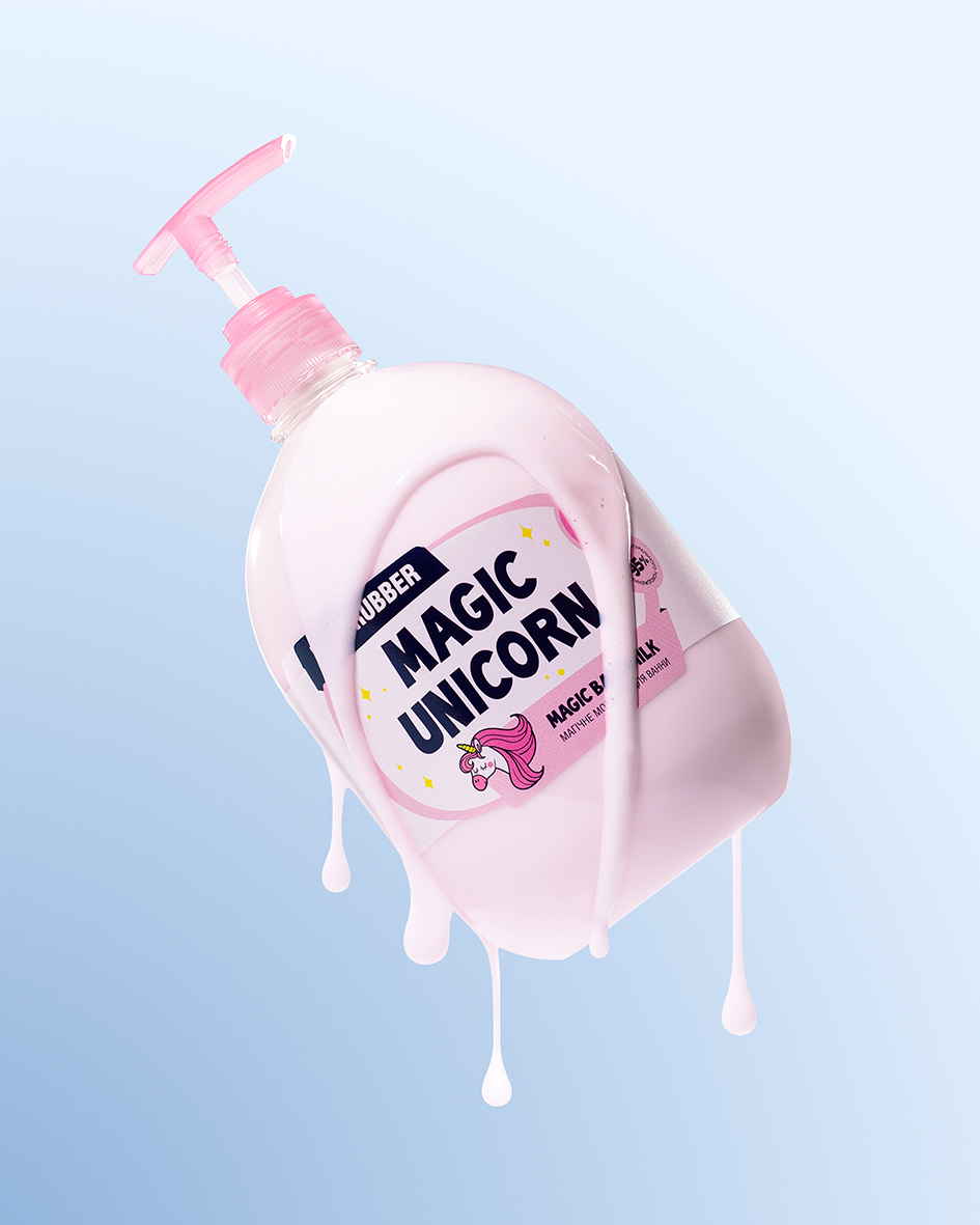 Магічне молочко для ванни MAGIC UNICORN Mr.SCRUBBER