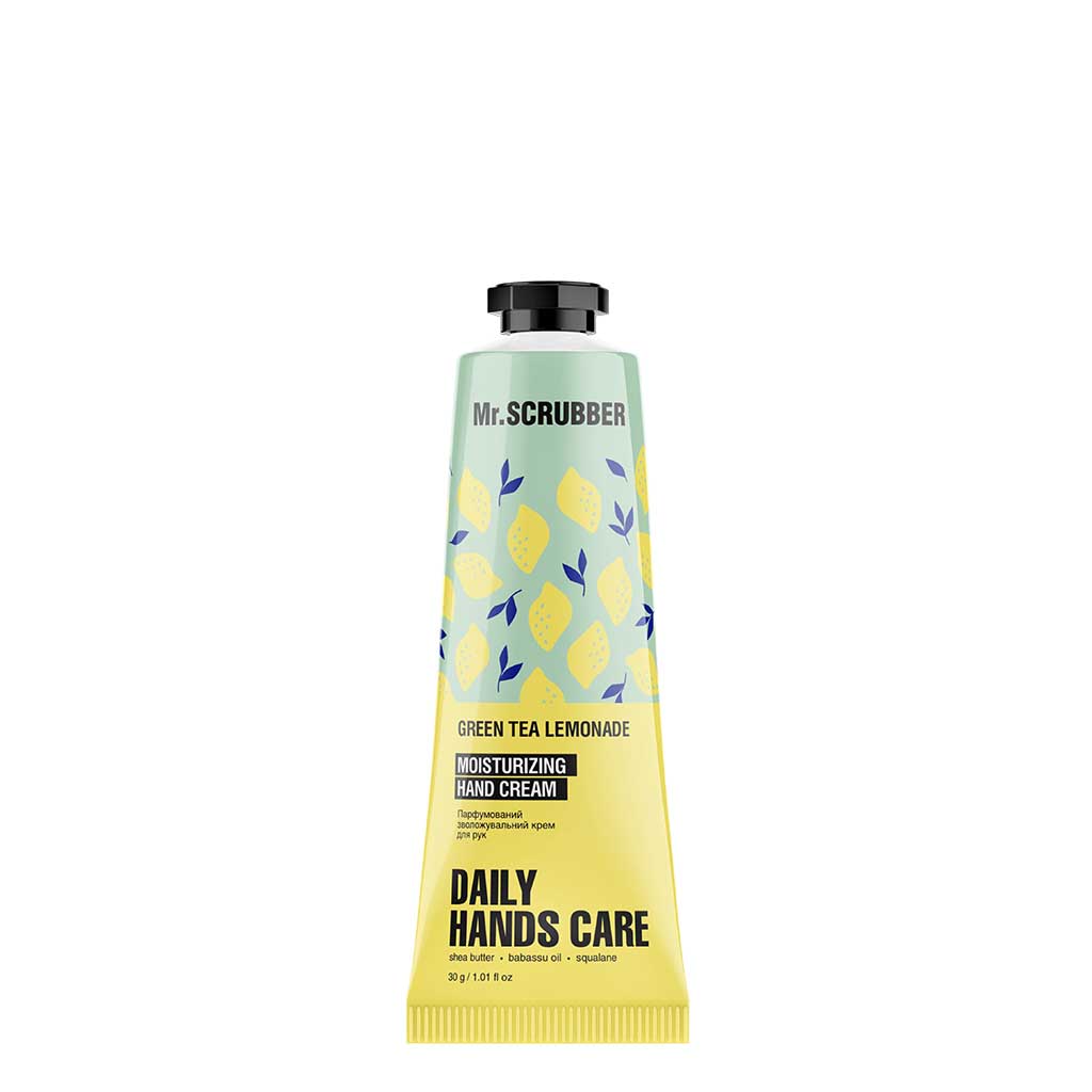 Парфумований зволожувальний крем для рук Green Tea Lemonade Mr.SCRUBBER