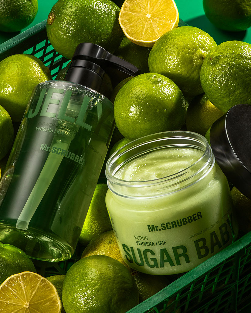 Цукровий скраб для тіла Sugar Baby Verbena Lime Mr.SCRUBBER