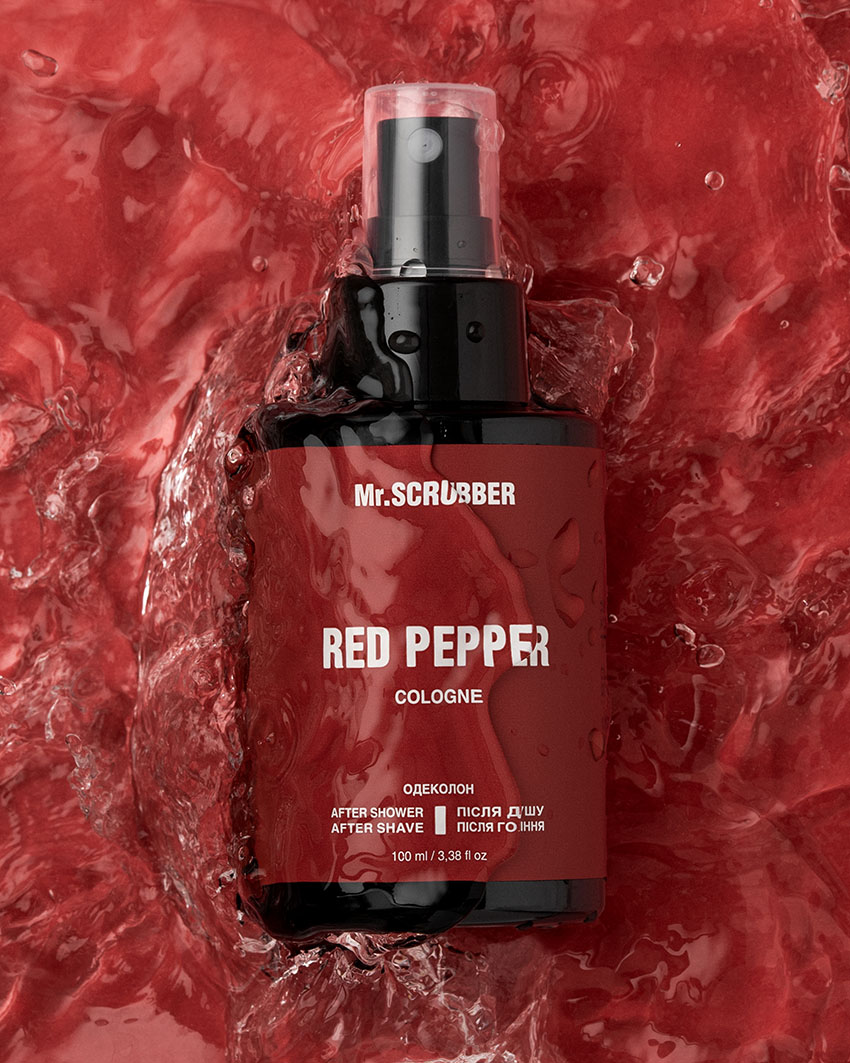 Одеколон після душу, після гоління Red Pepper Mr.SCRUBBER