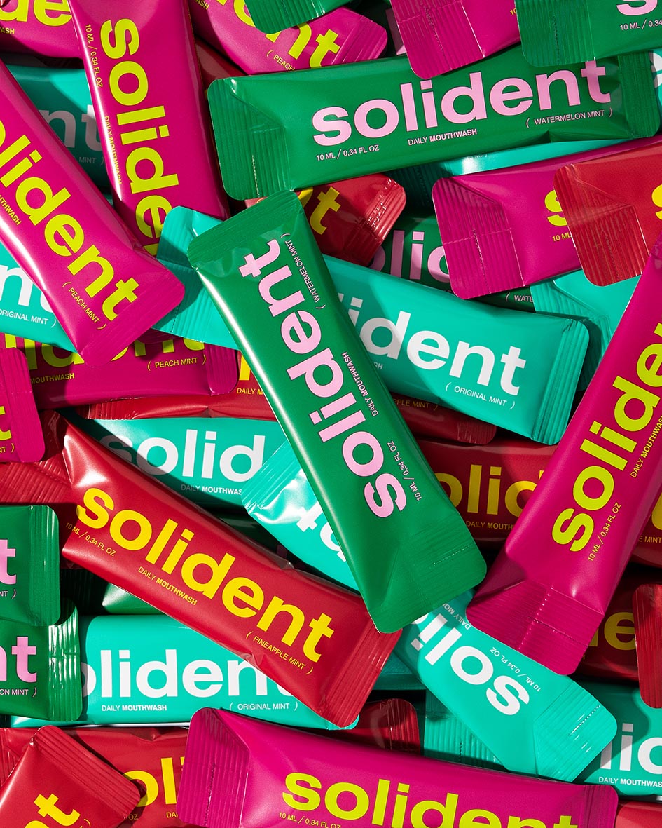 Ополіскувач для ротової порожнини Solident Watermelon mint / кавун-м'ята 10 ml