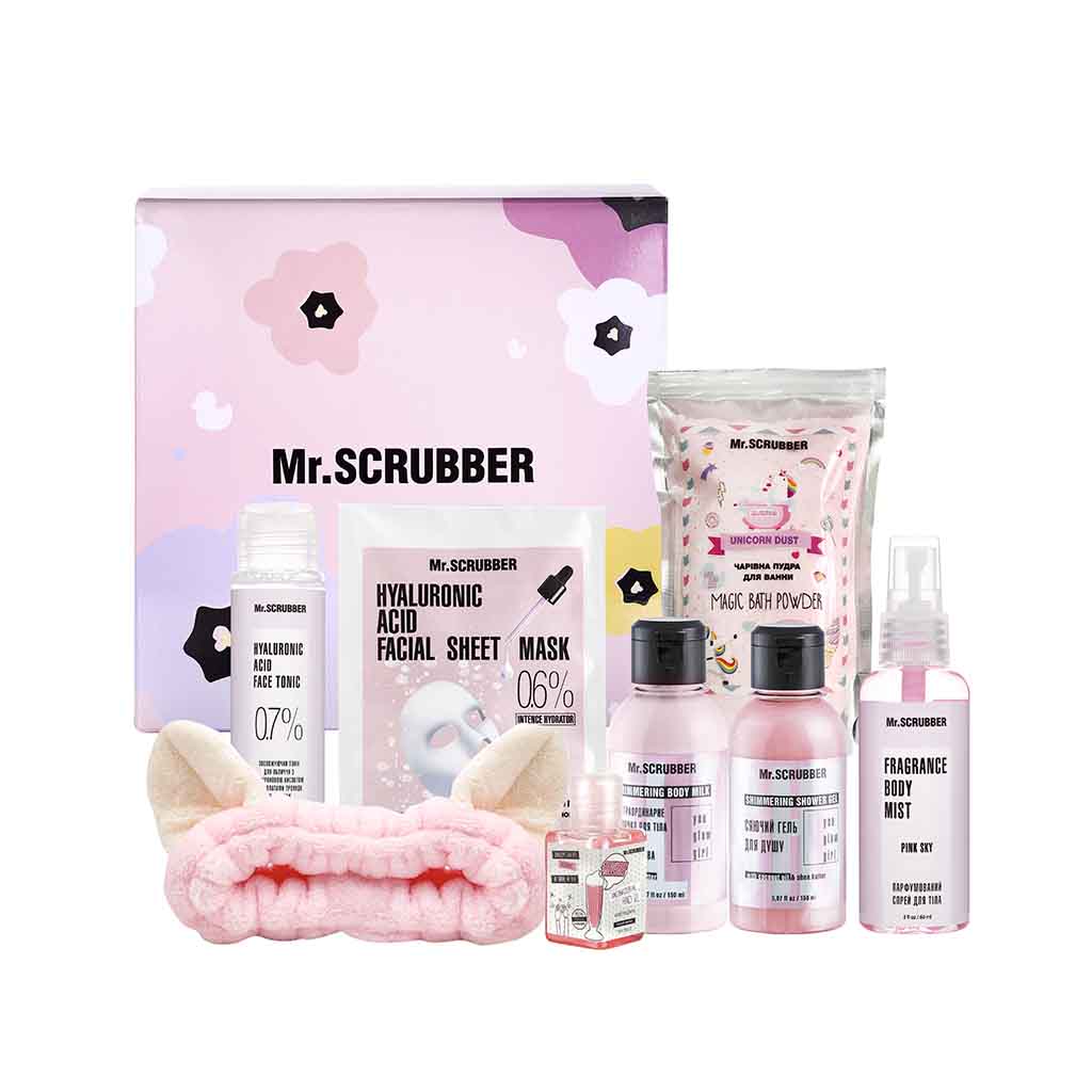 Набір косметики для обличчя і тіла Lady Pink Mr.SCRUBBER