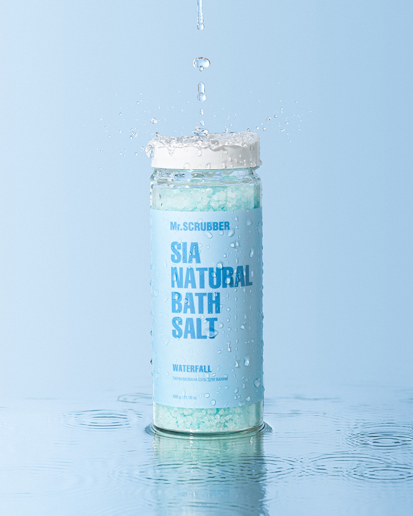 Парфумована сіль для ванни Sia Natural Bath Salt Waterfall Mr.SCRUBBER