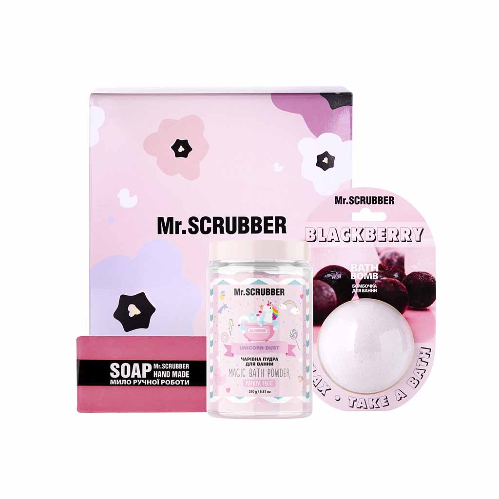 Набір Pink Relax Mr.SCRUBBER