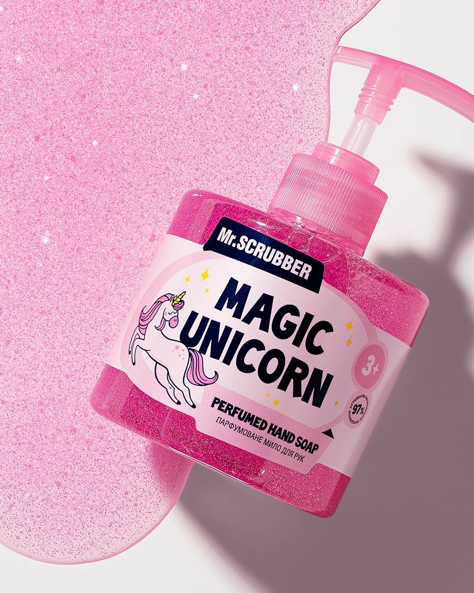 Парфумоване мило для рук MAGIC UNICORN Mr.SCRUBBER