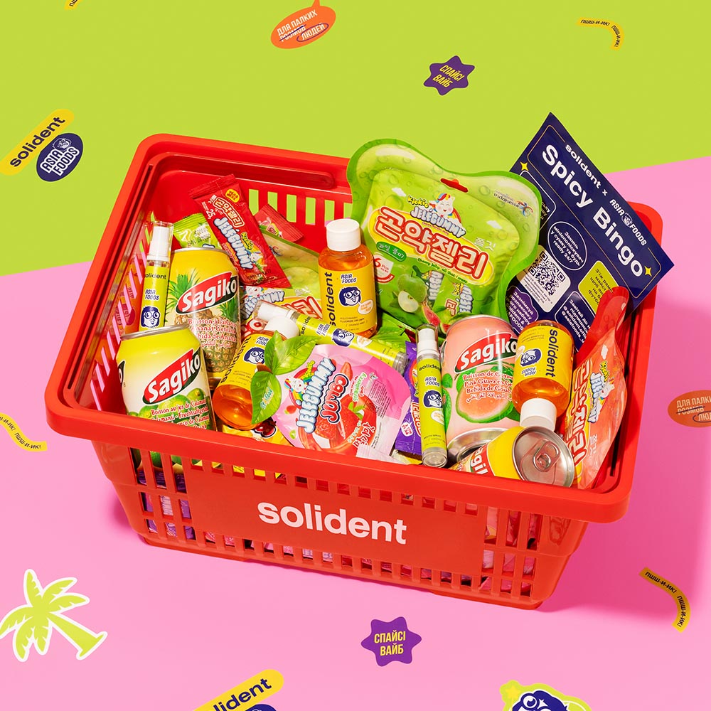 Набір для палких людей Solident x ASIAFOODS