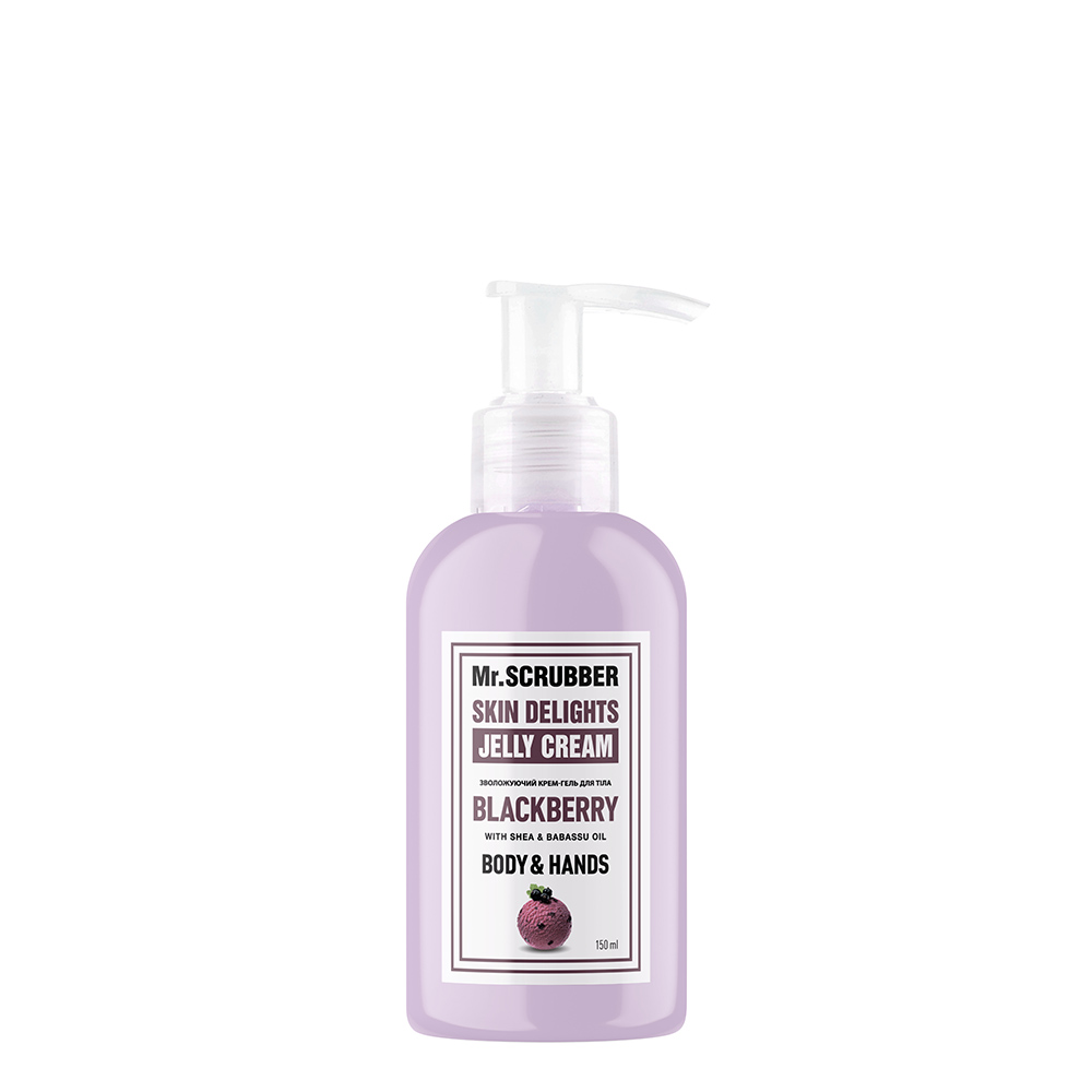 Крем-гель для тіла і рук SKIN DELIGHTS Blackberry Mr.SCRUBBER