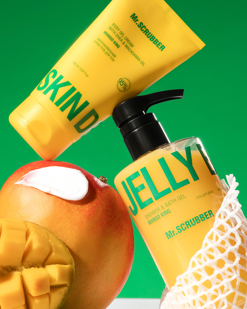 Гель для душу Jelly Bubbles Mango King Mr.SCRUBBER